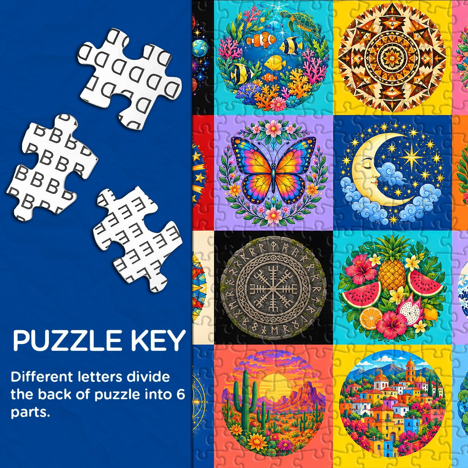 Circular Visions Puzzle 1000 Teile