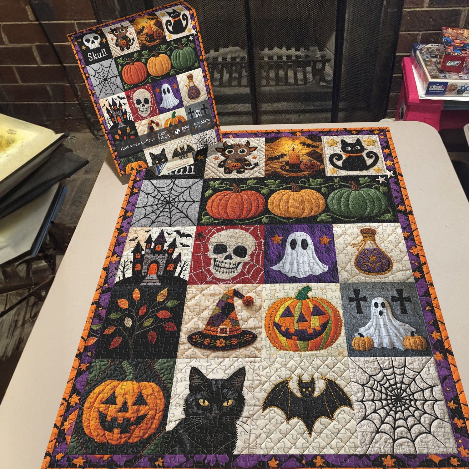 Halloween Collage Puzzle 1000 Teile