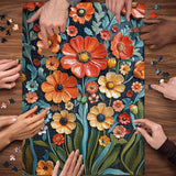 Radiant Blooms Jigsaw Puzzle 1000 Pieces