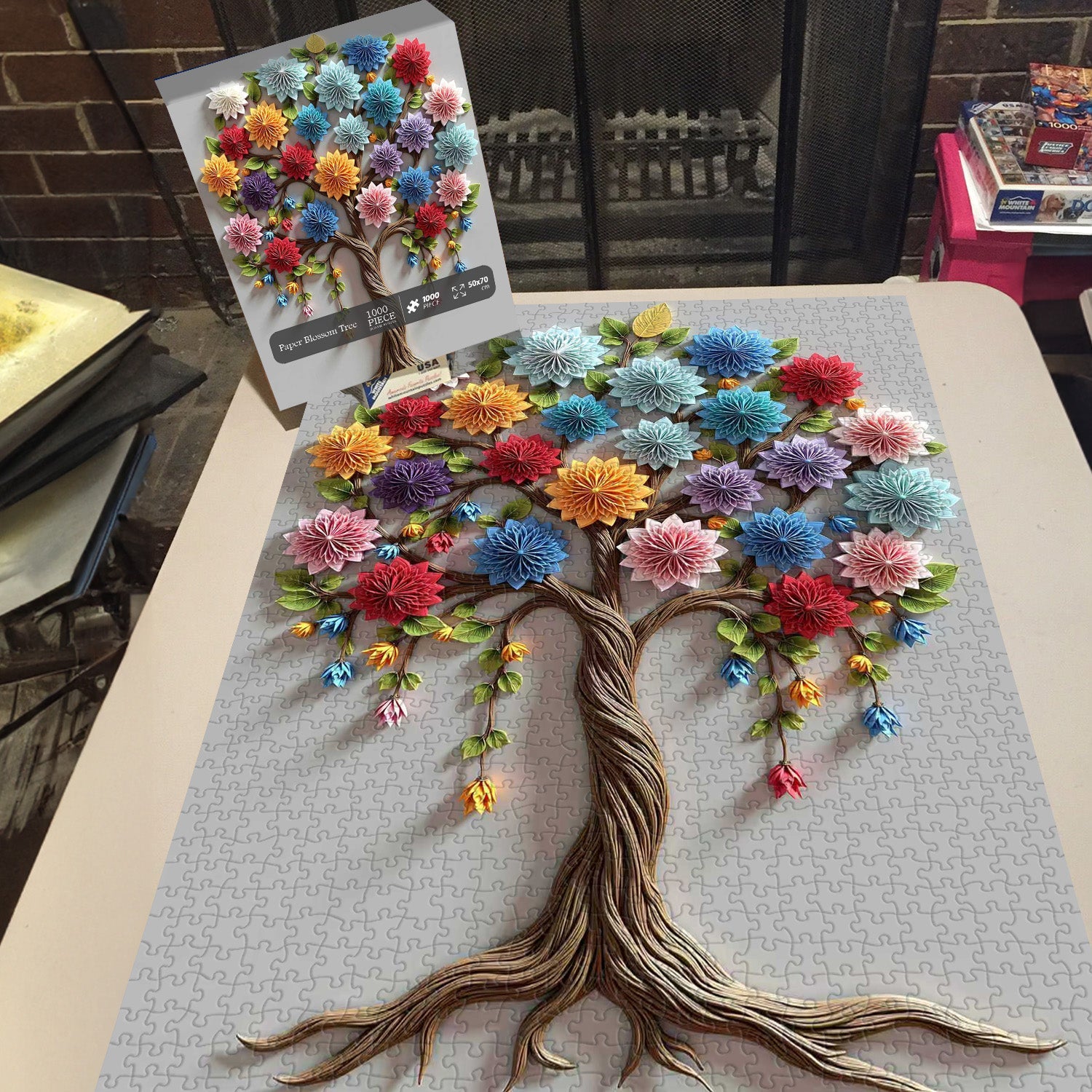 Paper Blossom Tree Jigsaw Puzzle 1000 Pieces