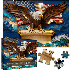 Puzzle Aigle de la Liberté 1000 pièces