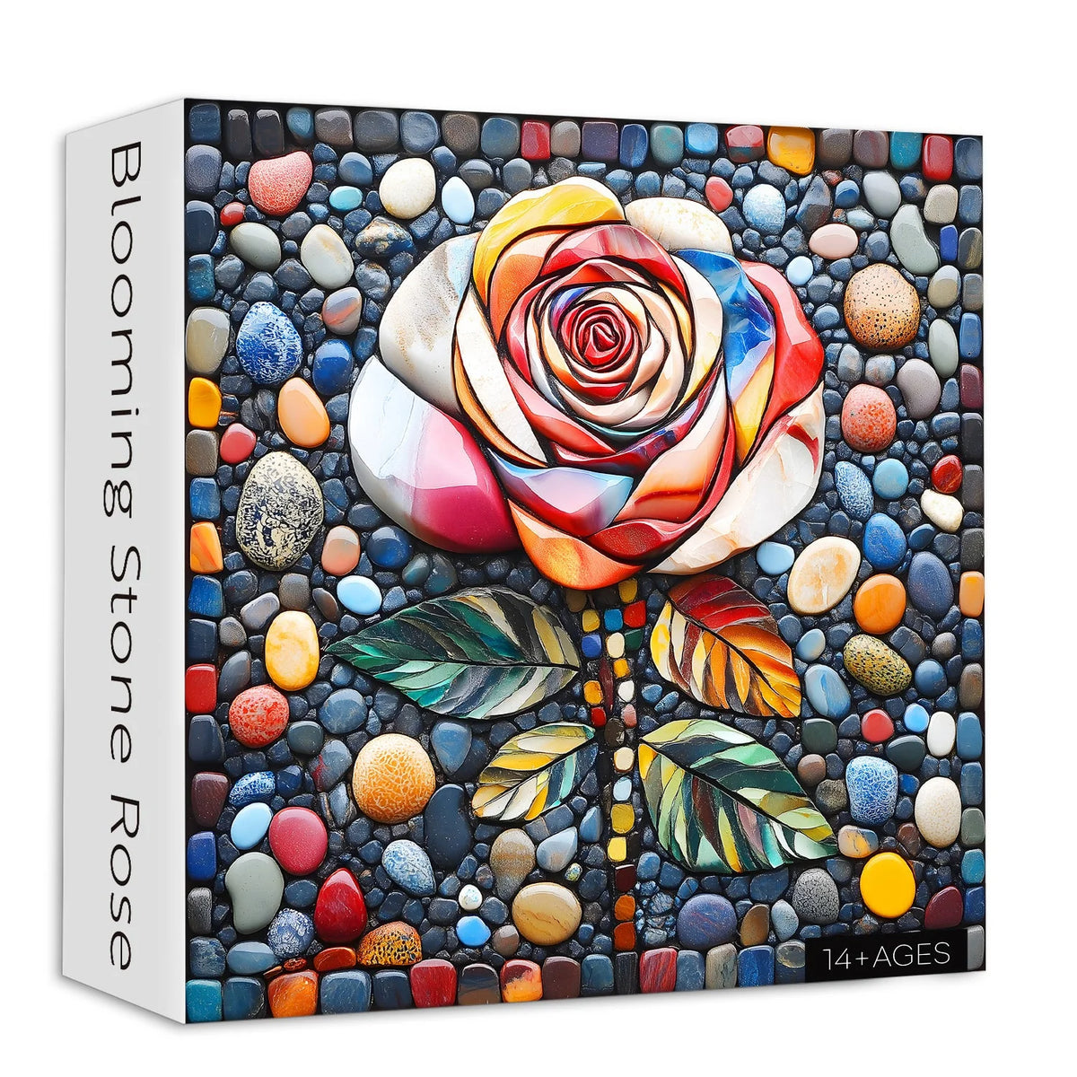 Blooming Stone Rose Jigsaw Puzzles 1000 Pieces