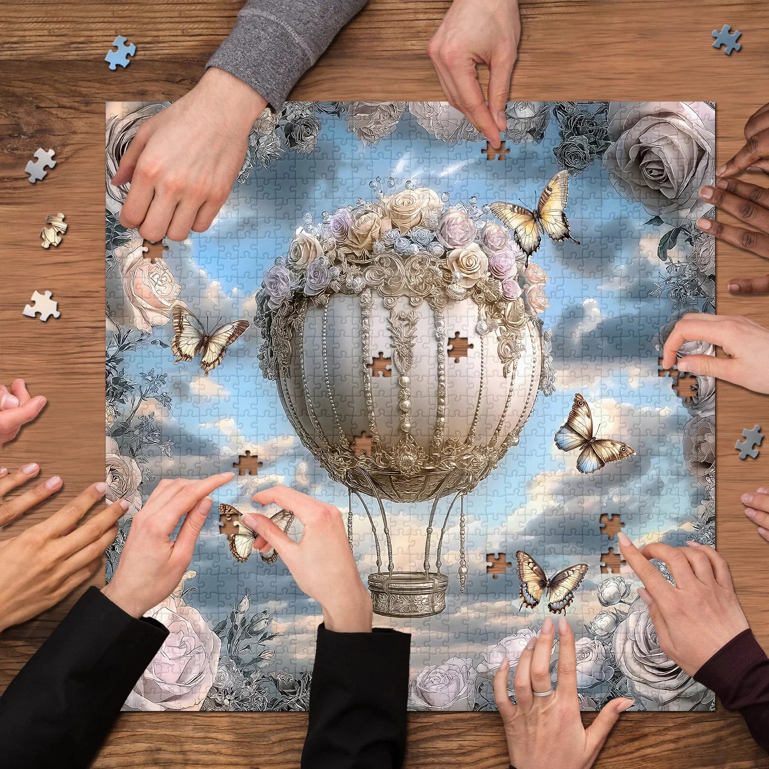 Fantasy Hot Air Ballon Puzzles 1000 Stücke