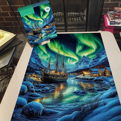 Aurora Realm Jigsaw Puzzle 1000 Pieces