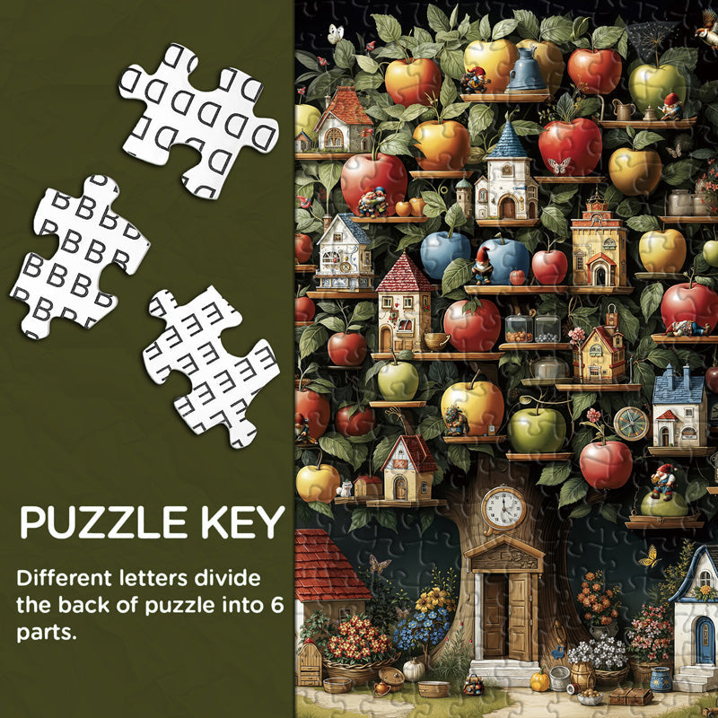 Dwarf's Apple Retreat Jigsaw Puzzle 1000 Piece