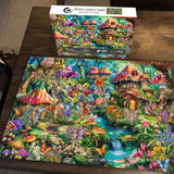 Flower Fairies Land Jigsaw Puzzle 1000 Pieces