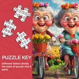 Pedal Pals Jigsaw Puzzle 1000 Pieces