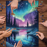 Aurora Landscape Jigsaw Puzzle 1000 Pieces