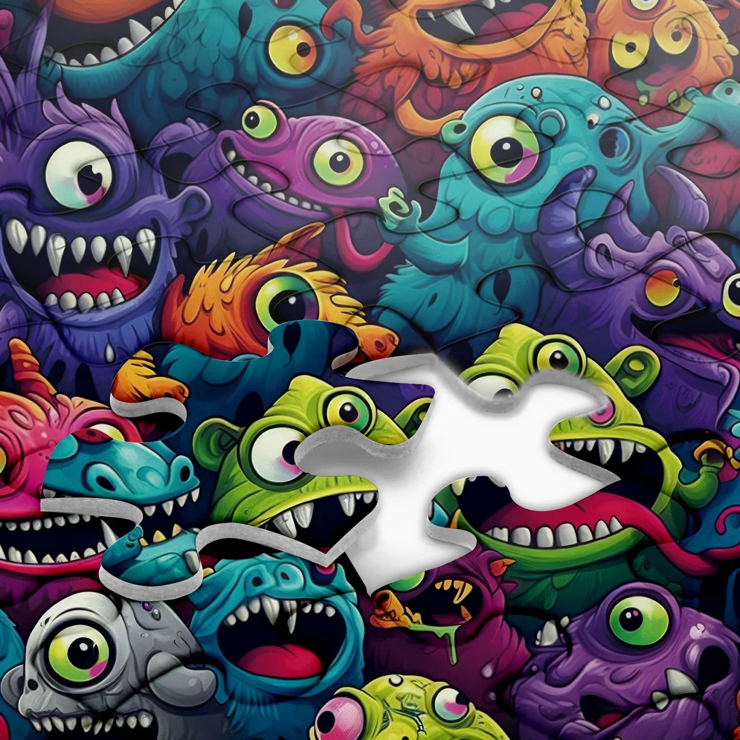 Monster Jigsaw Puzzle 1000 Pieces