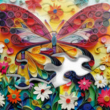 3D Paper Butterfly Jigsaw Puzzles 1000 Pieces