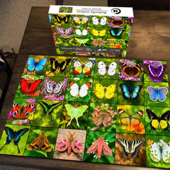 Rompecabezas de la galería de mariposas, 1000 piezas