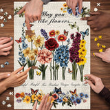 Flourish Like Flowers Jigsaw Puzzle 1000 Pieces