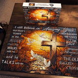 Amazing Grace Cross Jigsaw Puzzle 1000 Pieces