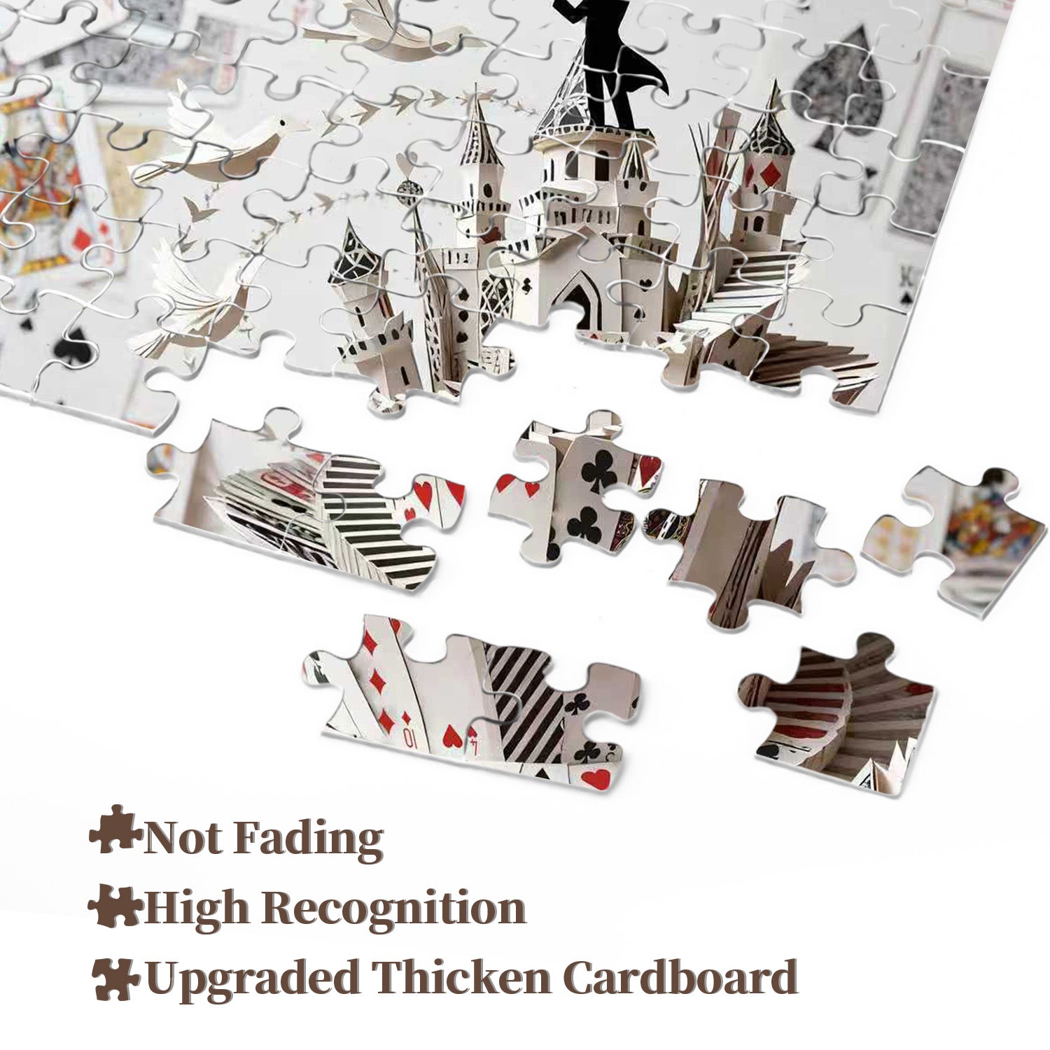 Das Spiralpuzzle des Zauberers, 1000 Teile