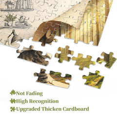 The Exploring Cat Jigsaw Puzzle 1000 Pieces