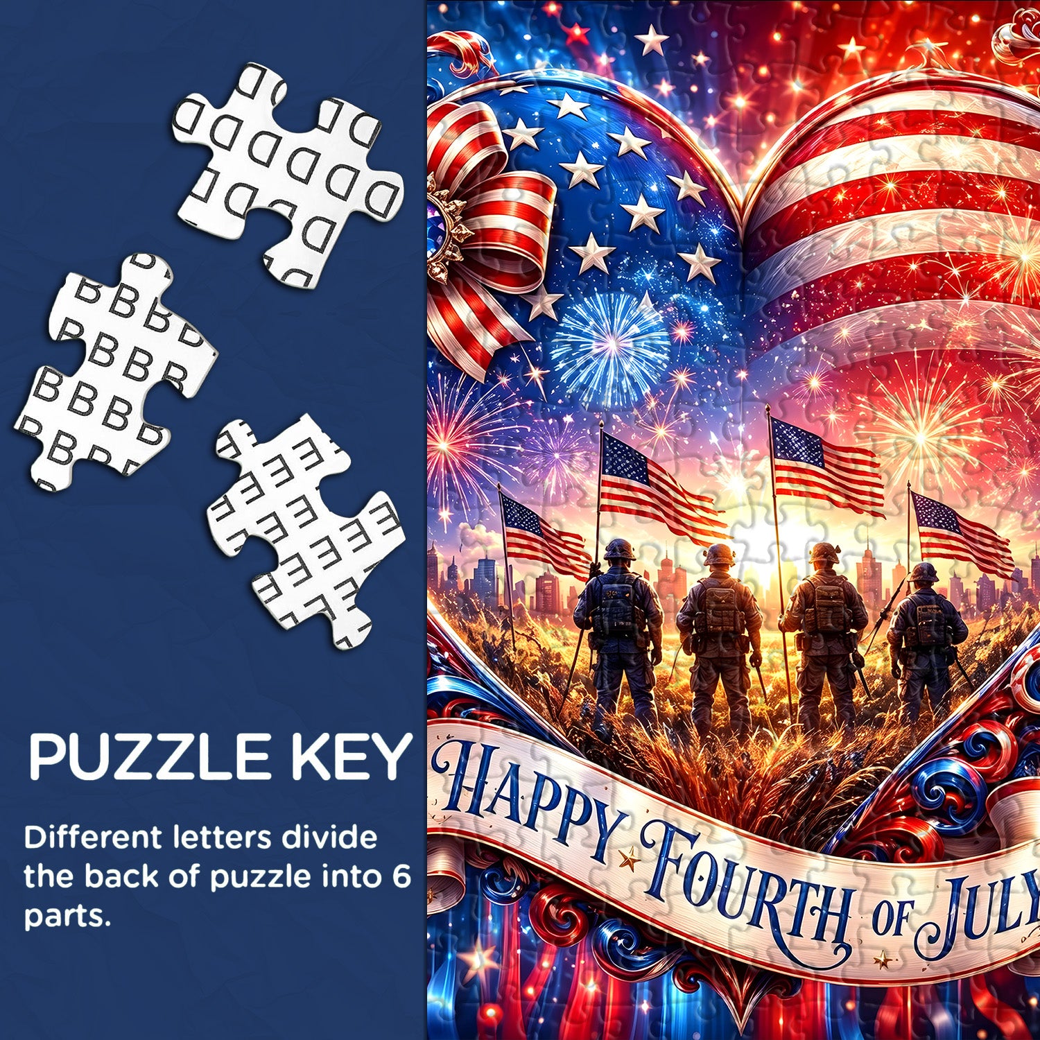 American Heart Jigsaw Puzzle 1000 Pieces