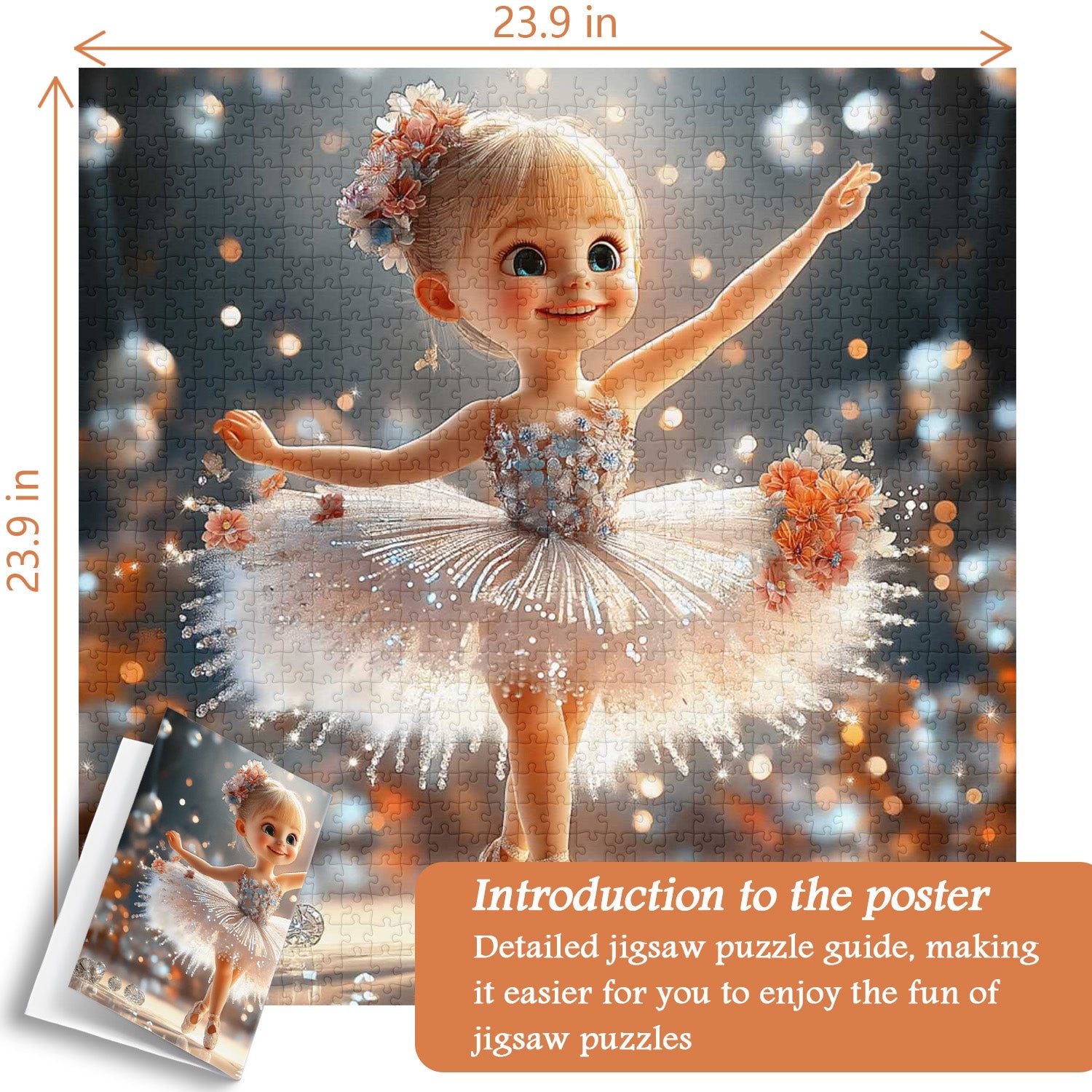 Ballet Dreams Jigsaw Puzzle 1000 Pieces