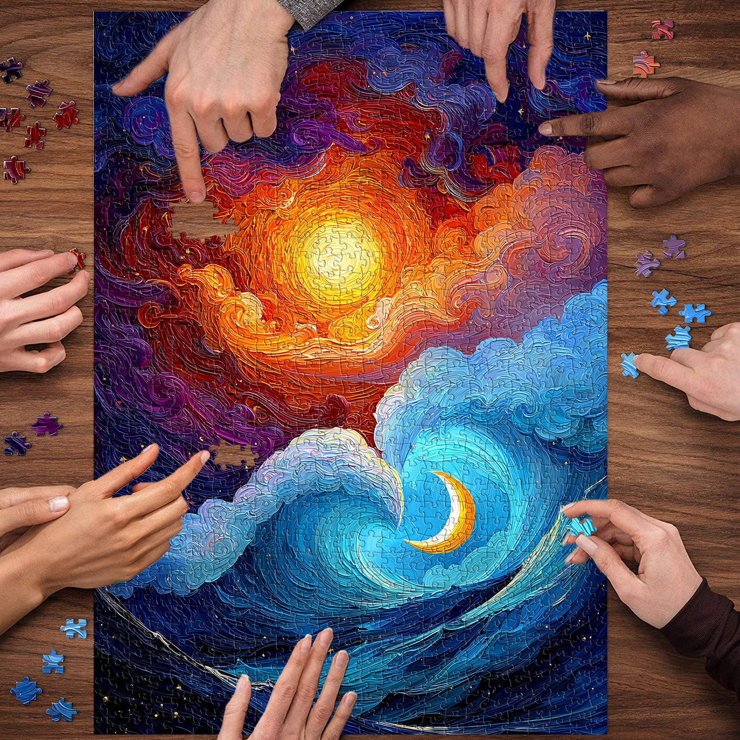 Celestial Embrace Jigsaw Puzzle 1000 Pieces