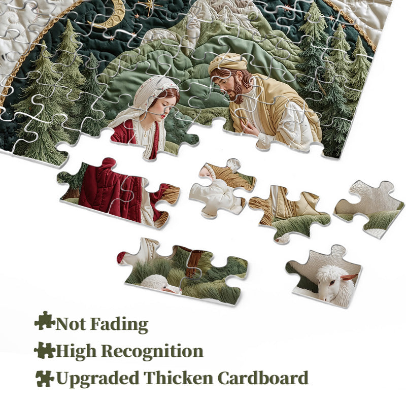 Naissance paisible puzzles 1000 pièces