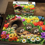 Hedgehog's Paradise Jigsaw Puzzle 1000 Pieces