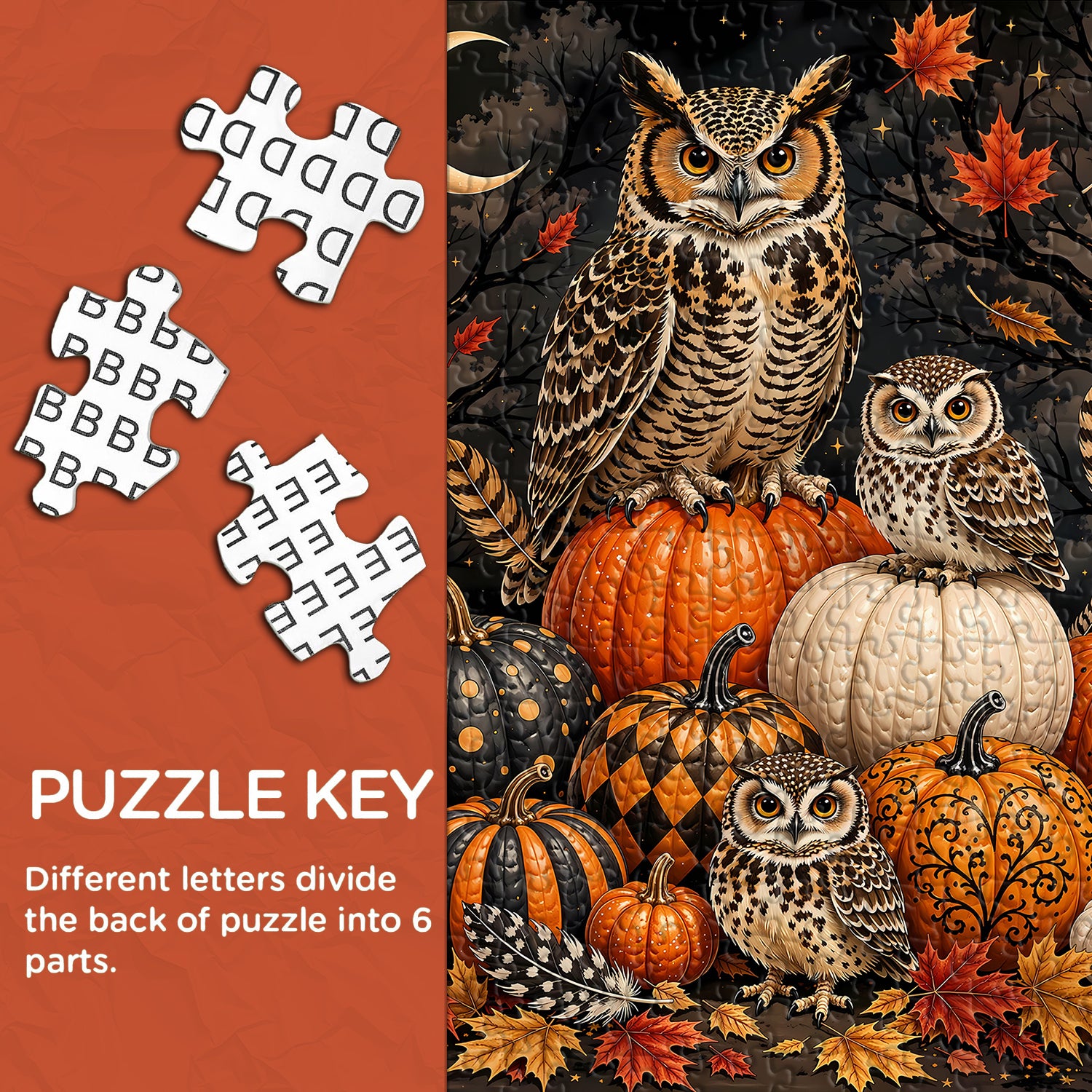 Leaves And Feathers Jigsaw Puzzle 1000 Pieces