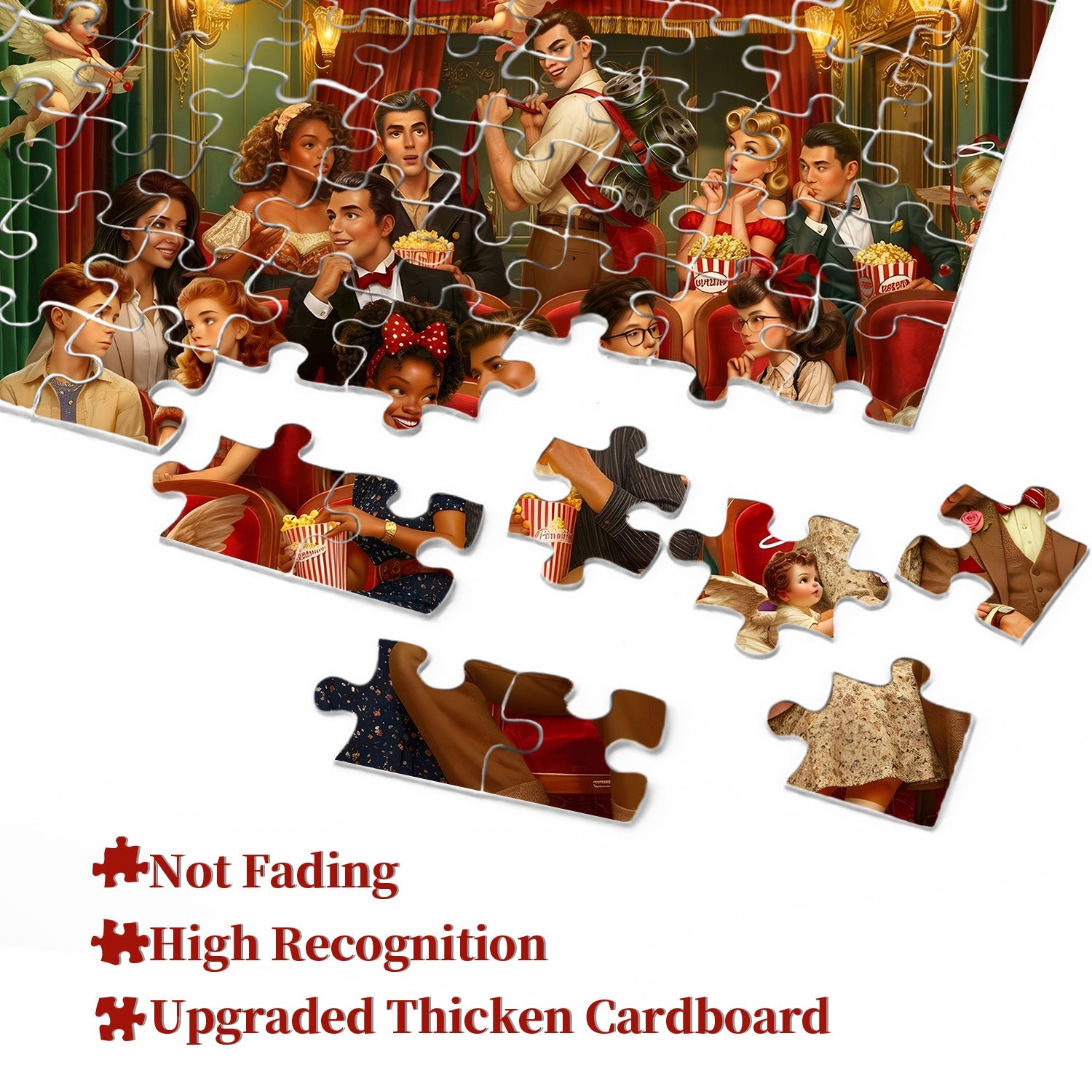 Vintage Cinema Joy Jigsaw Puzzle 1000 Pieces
