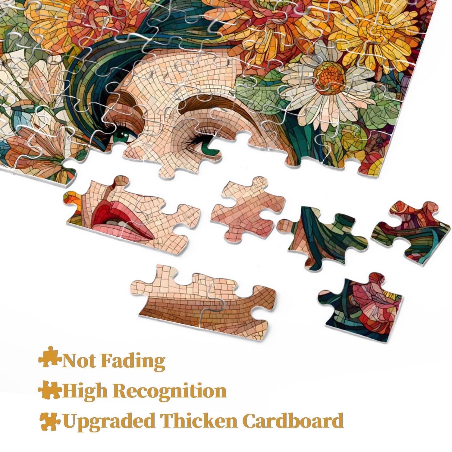 Mosaik Nymphe Puzzle 1000 Teile
