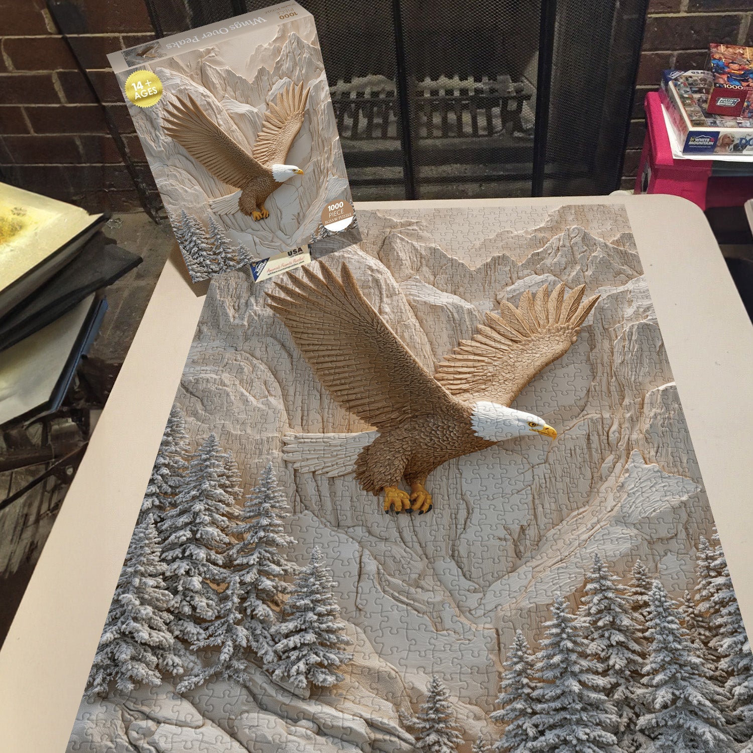 Wings Over Peaks Puzzle 1000 Teile