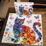 Button Cat Jigsaw Puzzles 1000 Pieces