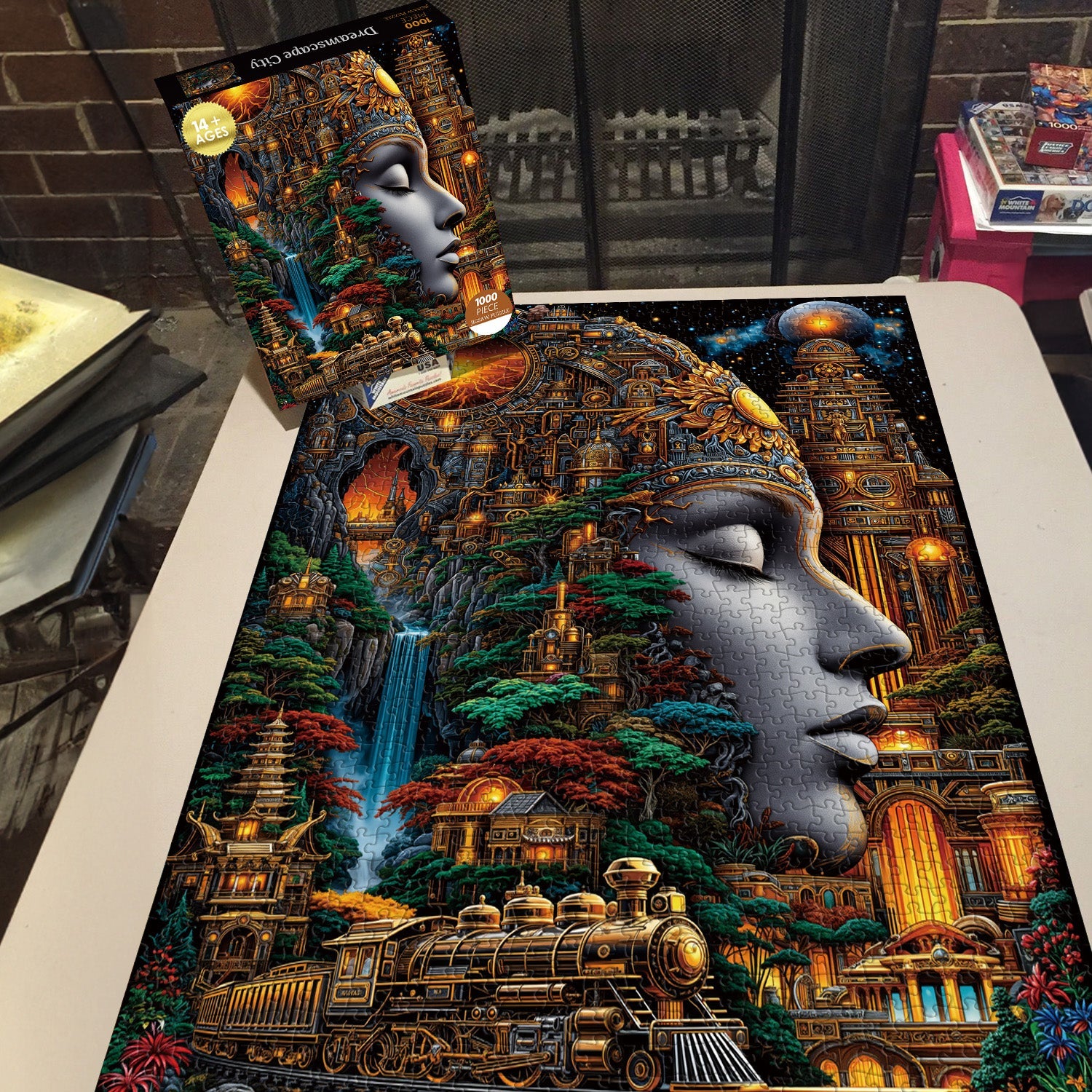 Dreamscape City Jigsaw Puzzle 1000 Pieces