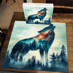 Starry Nightwolf Jigsaw Puzzles 1000 Pieces