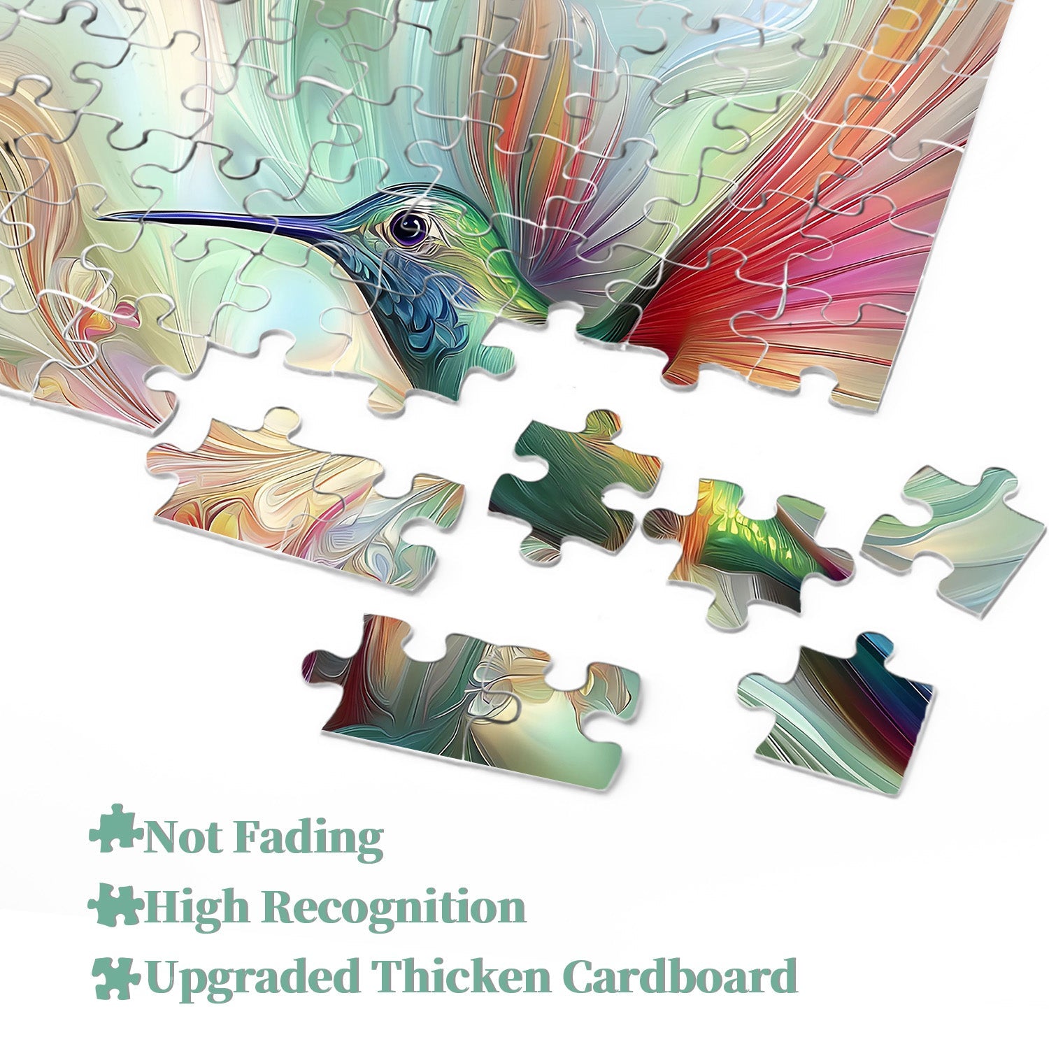 Artistic Hummingbird Jigsaw Puzzle 1000 Pieces
