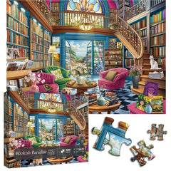 Bookish Paradise Jigsaw Puzzle 1000 Pieces