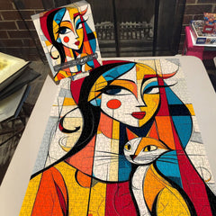 Geometric Rhythm Jigsaw Puzzle 1000 Pieces