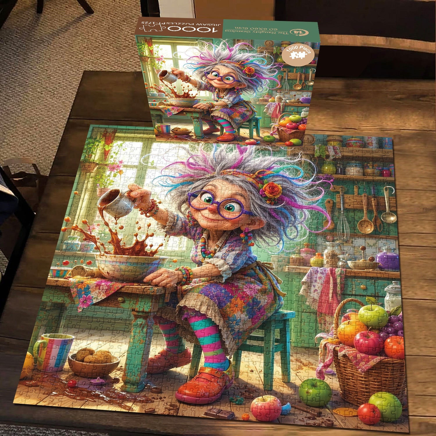 The Naughty Grandma Jigsaw Puzzle 1000 Pieces