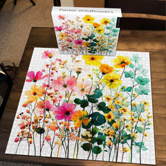 Pastel Wildflowers Jigsaw Puzzle 1000 Pieces