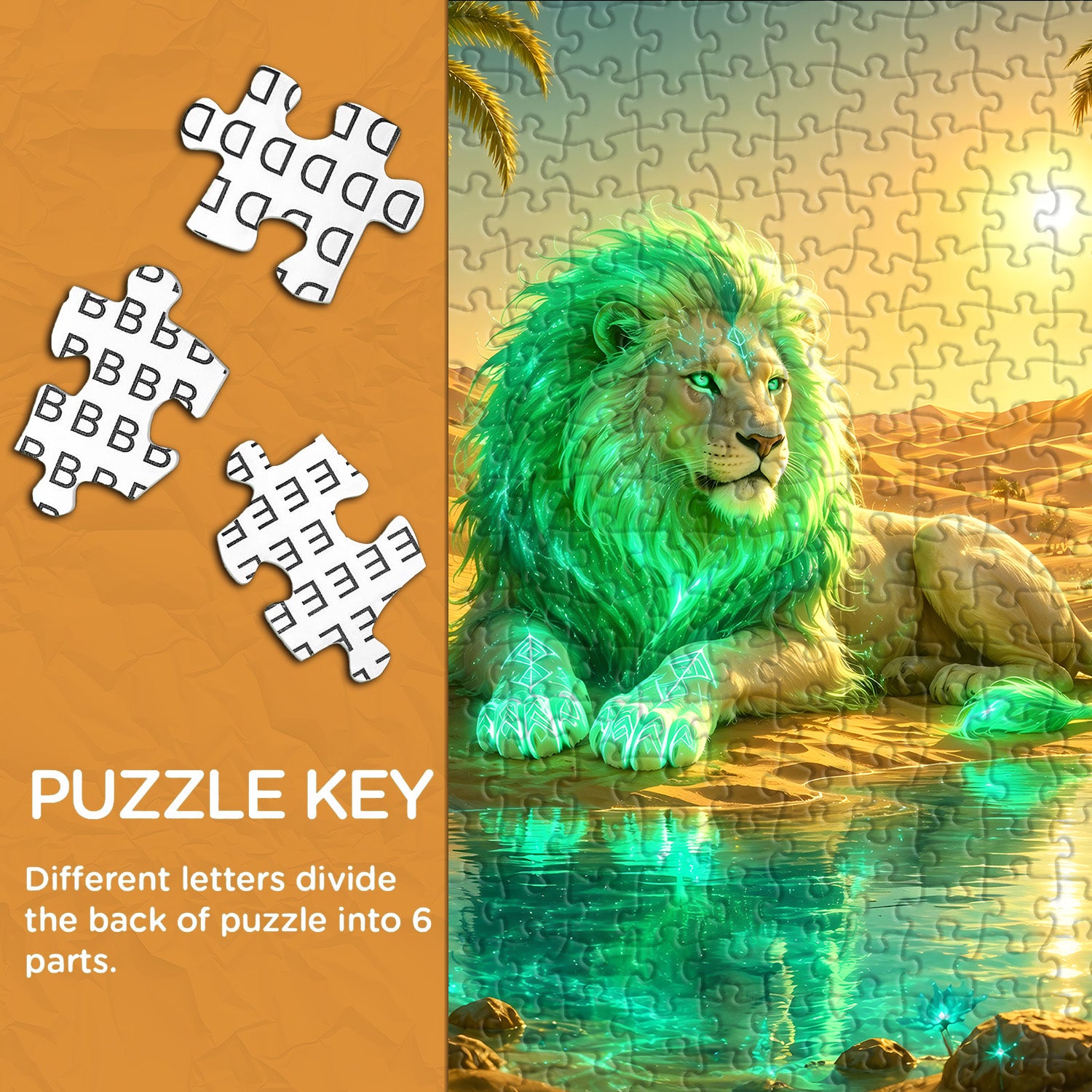 Aurora Dune King Jigsaw Puzzle 1000 Pieces