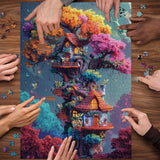 Fairy Treehouse Jigsaw Puzzle 1000 Pieces