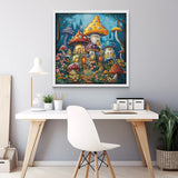 Enchanted Mushroom Village Jigsaw Puzzles 1000 Pieces