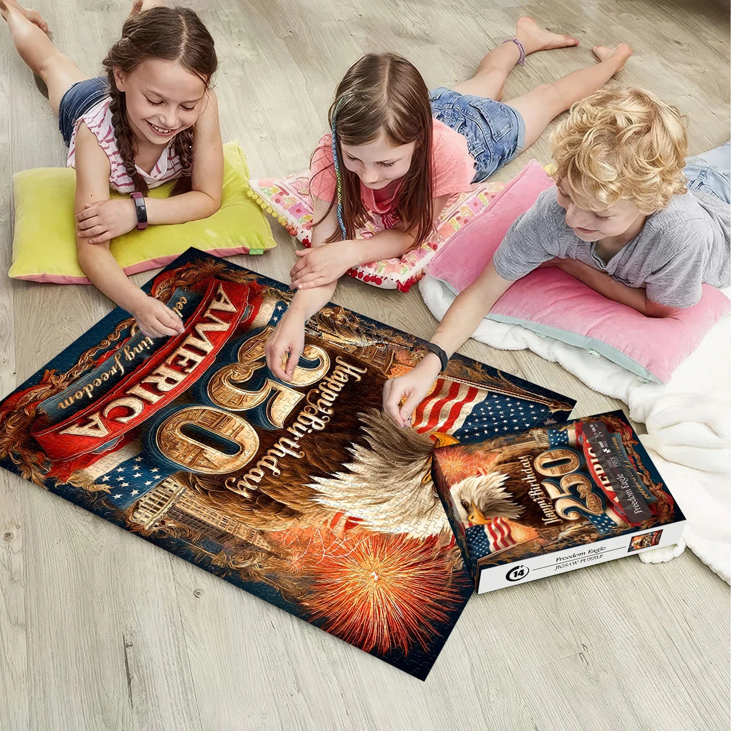 Freedom Eagle Jigsaw Puzzle 1000 Pieces
