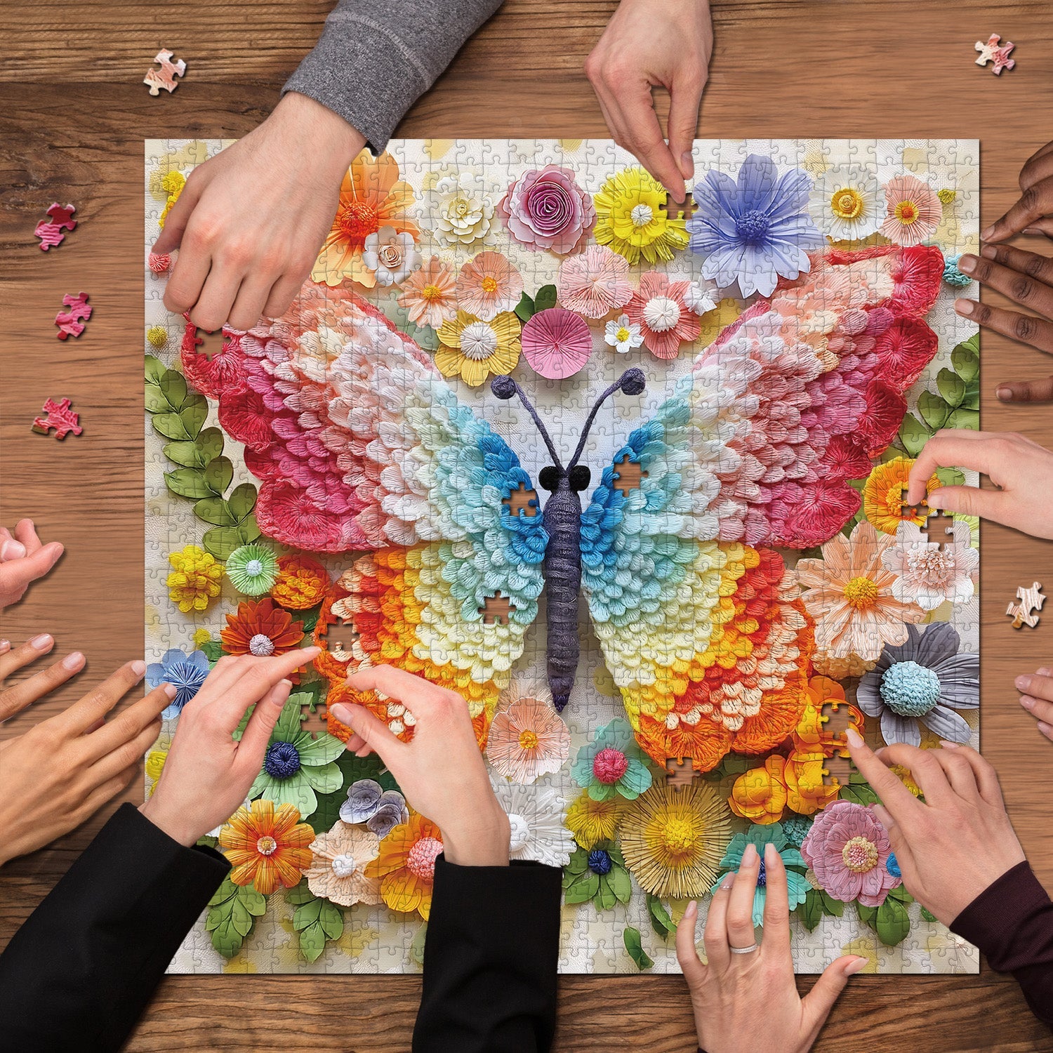 Butterfly Language Jigsaw Puzzle 1000 Pieces