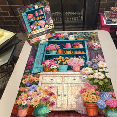 Floral Cabinet Rhythm Jigsaw Puzzle 1000 Pieces