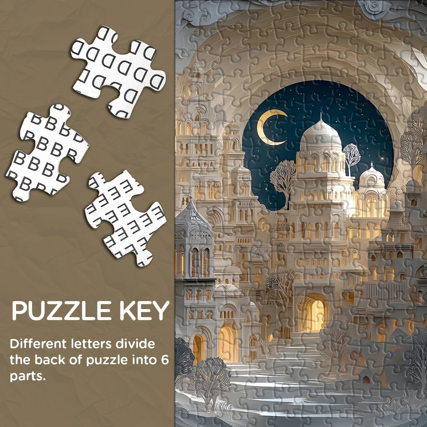 Paper di paper cittadini art puzzle 1000 pezzi