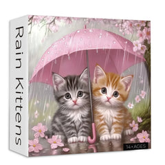 Rain Kittens Jigsaw Puzzle 1000 Pieces