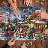 Christmas Station Jigsaw Puzzle 1000 Pieces