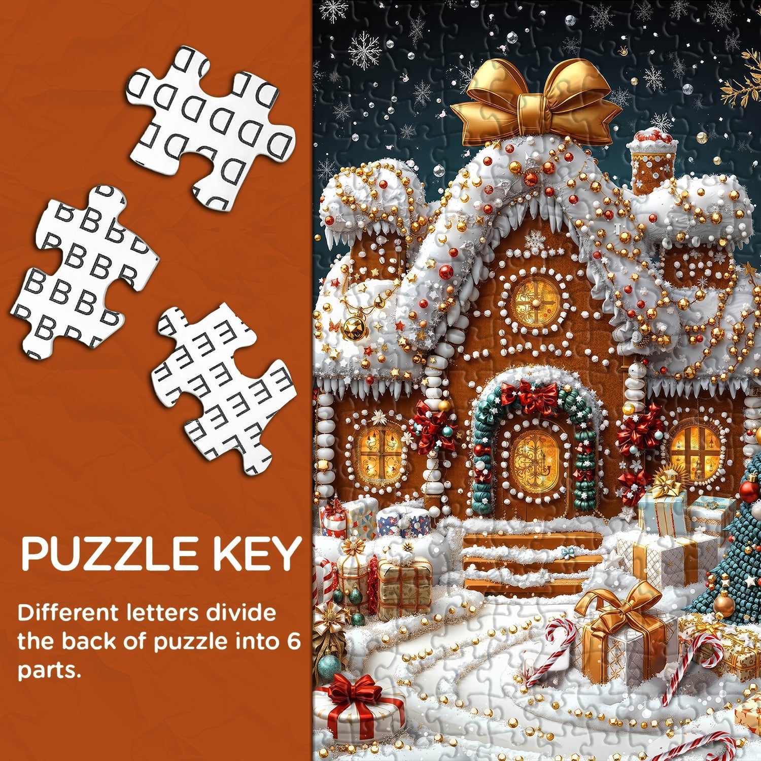 Enchanted Winter Village Jigsaw Puzzle 1000 Pieces