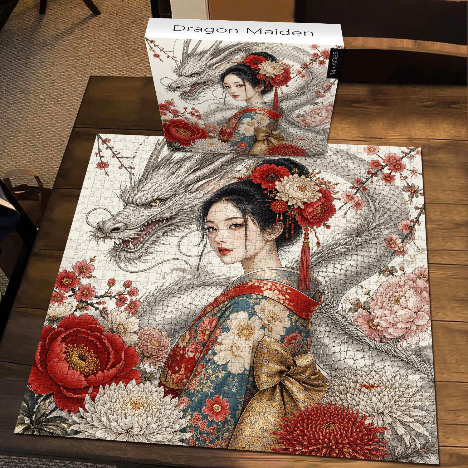 Dragon Maiden Jigsaw Puzzle 1000 Pieces