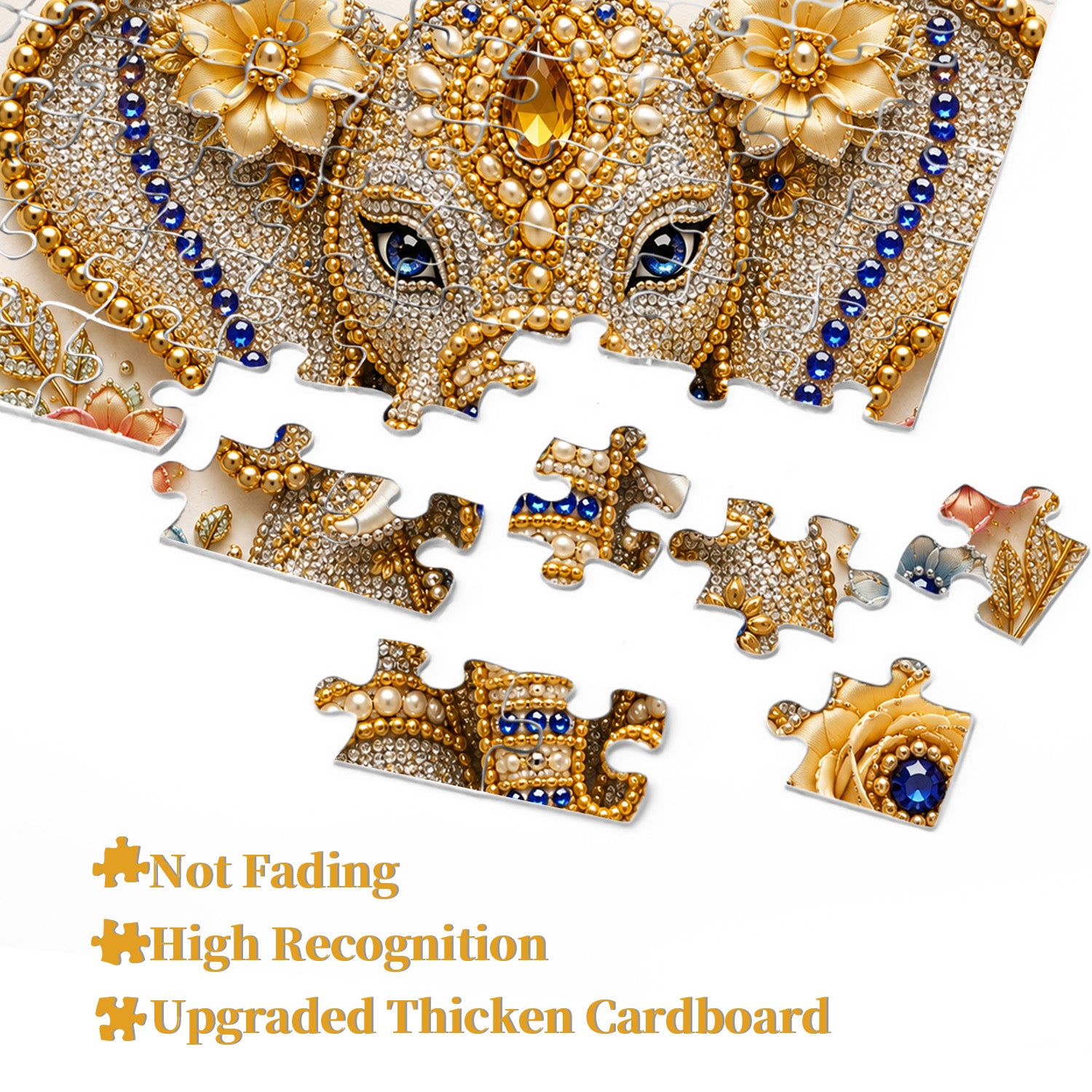 Gem Elephant Jigsaw Puzzle 1000 Pieces