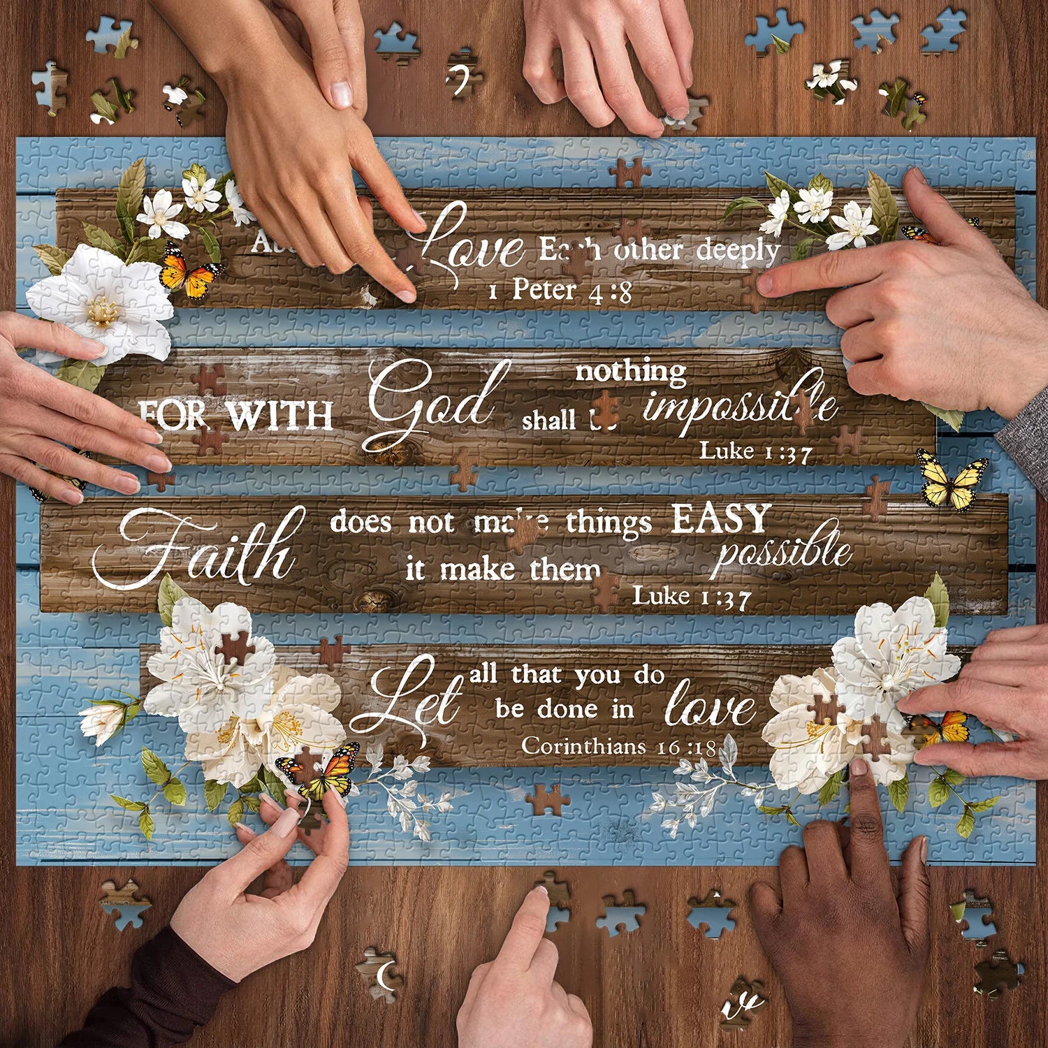 Love & Faith Jigsaw Puzzle 1000 Pieces