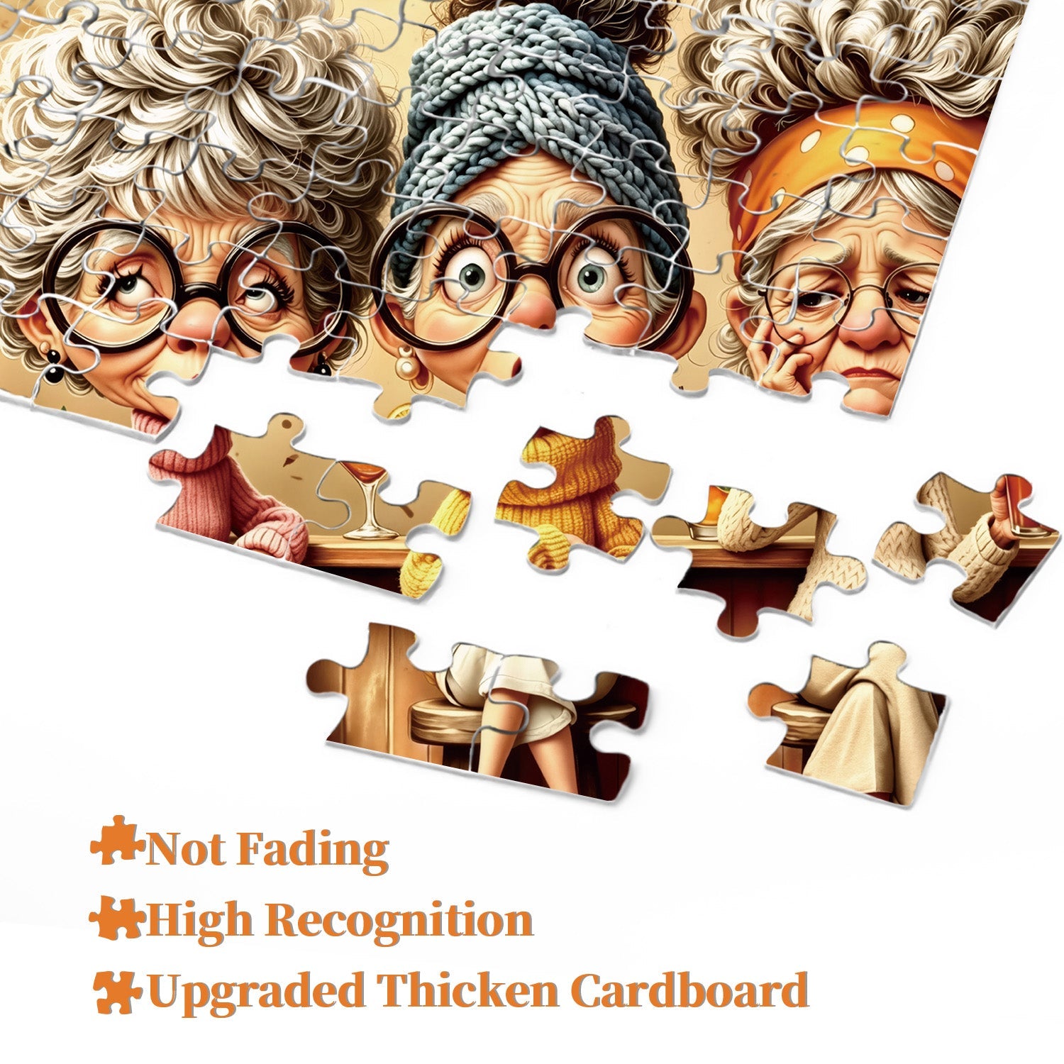 Tipsy Friends Jigsaw Puzzle 1000 Pieces